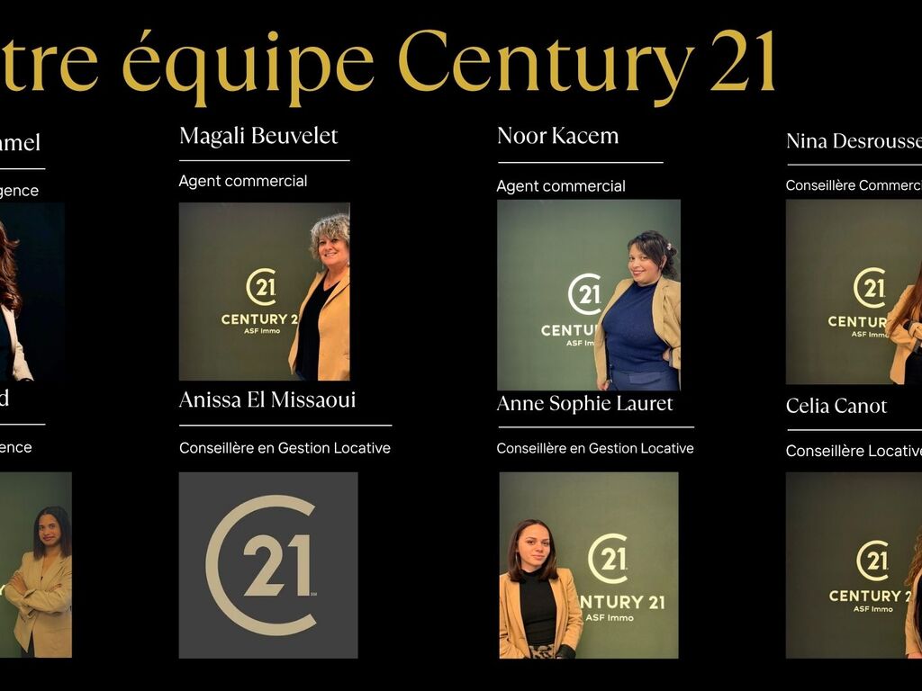 l'équipe de l'agence ASF Immo