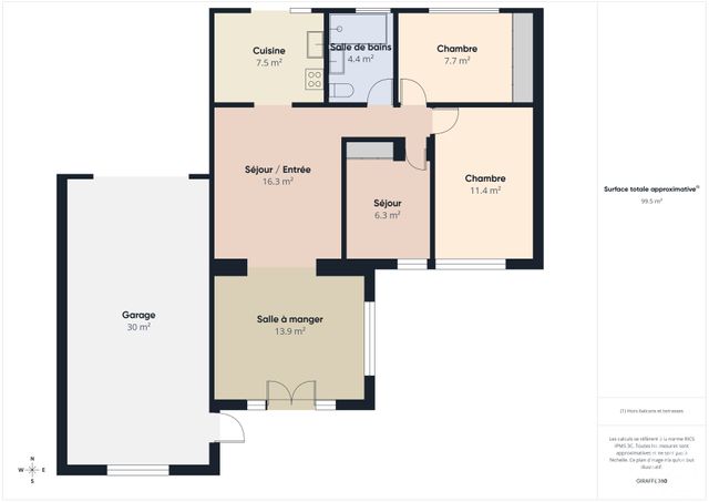 maison à vendre - 4 pièces - 70.0 m2 - PLAISIR - 78 - ILE-DE-FRANCE - Century 21 Asf Immo